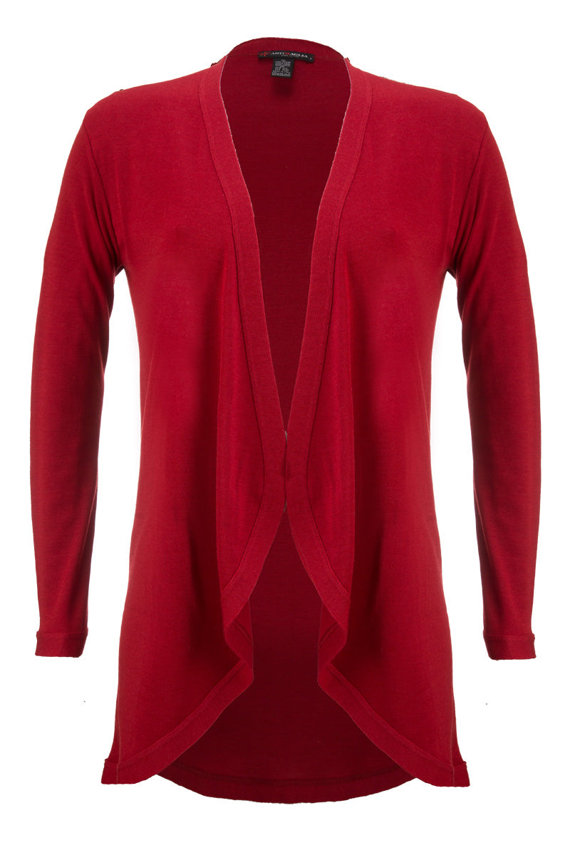 Cardigan da donna 282 in Lana e Seta - Morbido e caldo