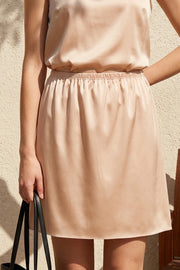 Sottogonna da donna 381 in raso satin- Tocco soffice sulla pelle