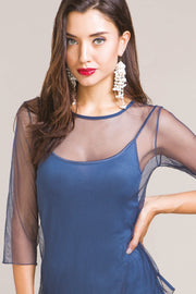 506 01 Camisole + 504 04 Mesh 3/4 sleeve