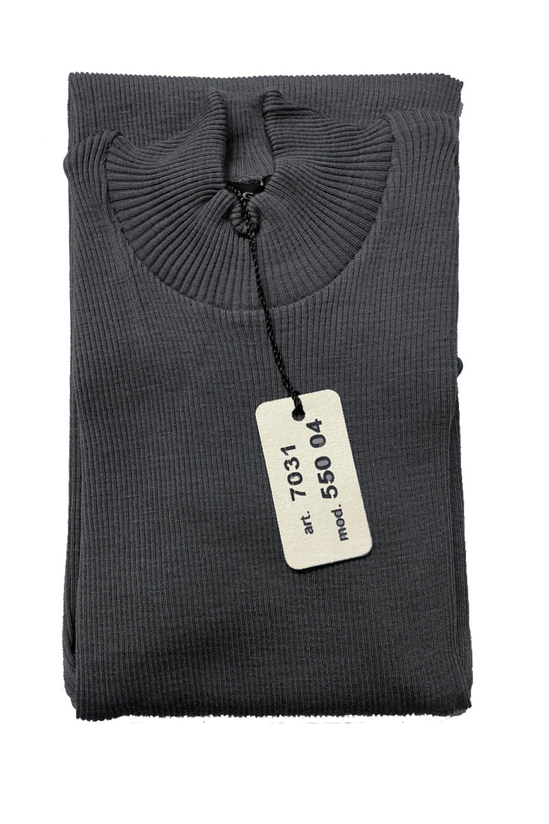 Maglia lupetto da donna 550 in lana merino e seta - Elegante e raffinato CLASSIC