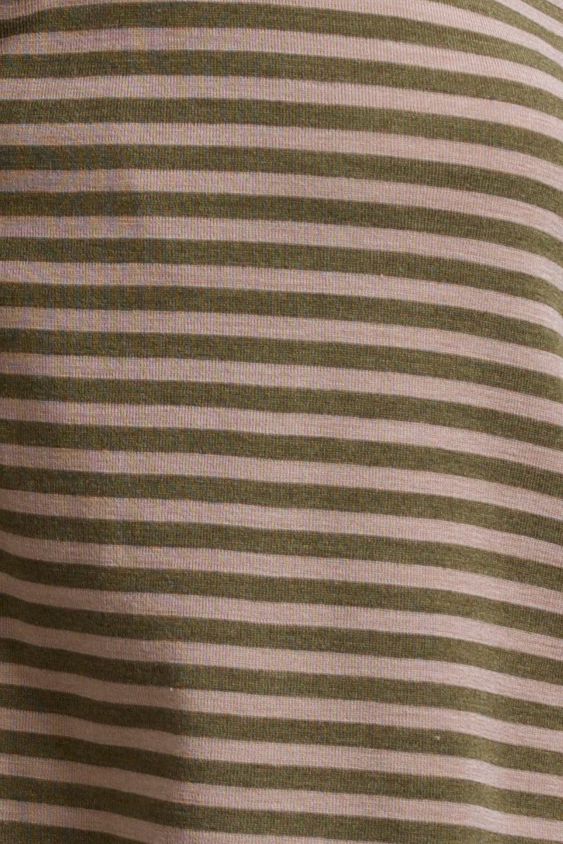 Maglia dolcevita da donna 681 in lana merino e seta - Manica lunga e bottoni sulle spalle