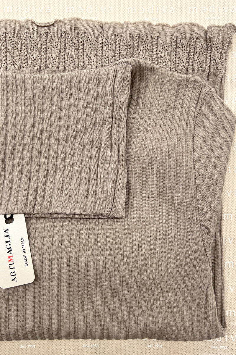Maglia Dolcevita da donna 851 04 in lana superwash