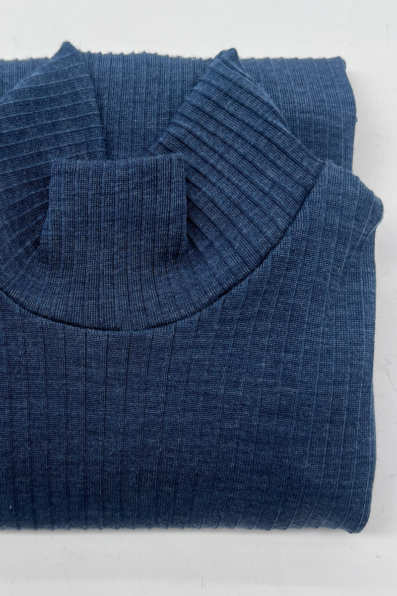 Maglia lupetto a manica lunga donna Ilary in lana seta - Morbida e calda, adatta per pelli sensibili ESCLUSIVA ONLINE