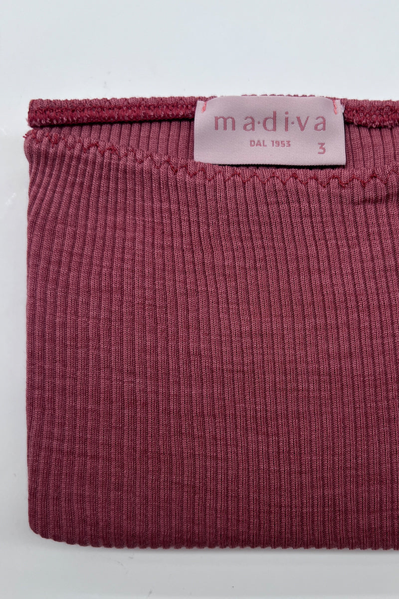 Amelie Short - Ribbed Wool Silk