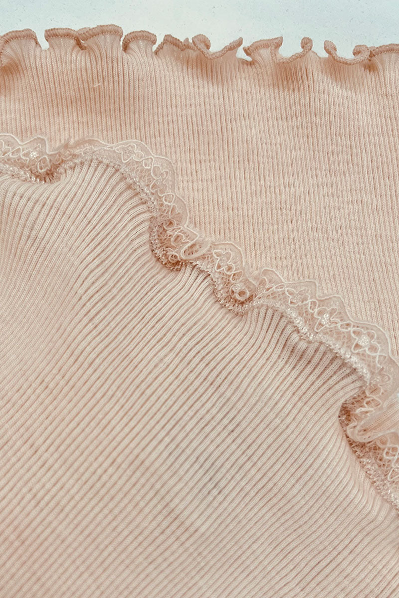 Amelie Top - Ribbed Tubolar Wool Silk