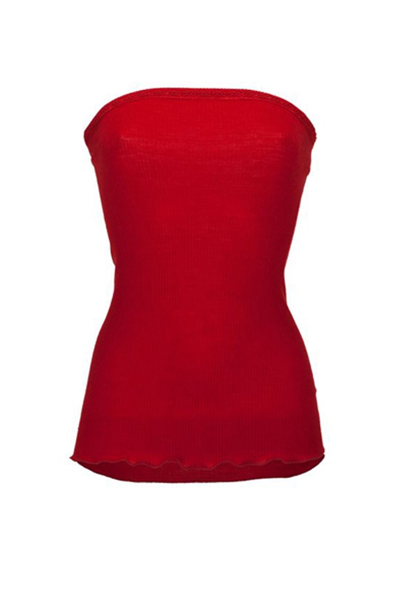 Amelie Top - Ribbed Tubolar Wool Silk