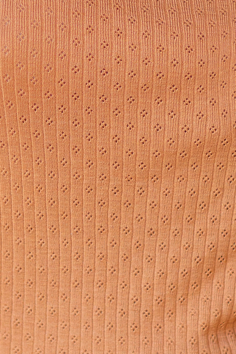 Maglia da donna AMORE in 100% cotone  filoscozia wildt - Manica gomito in tessuto traforato