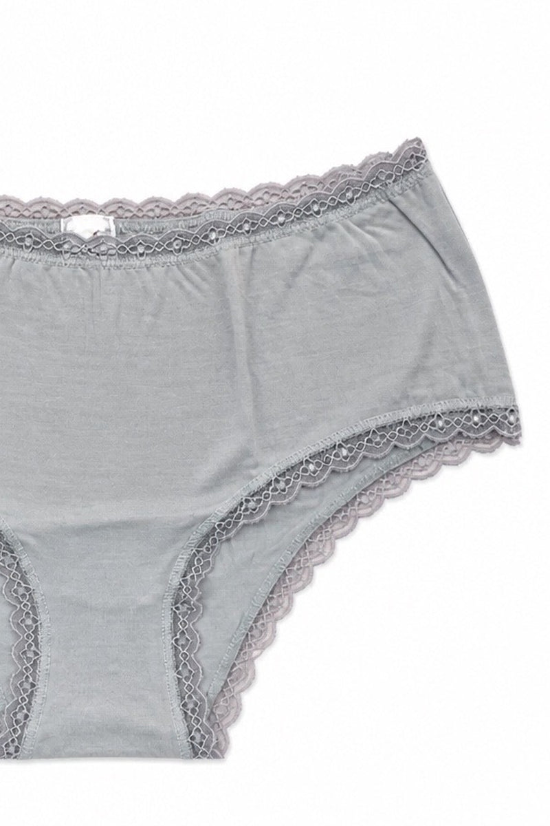 Culotte da donna Aurora in Micromodal e Lycra - Pizzetto elastico e bielastico ESCLUSIVA ONLINE
