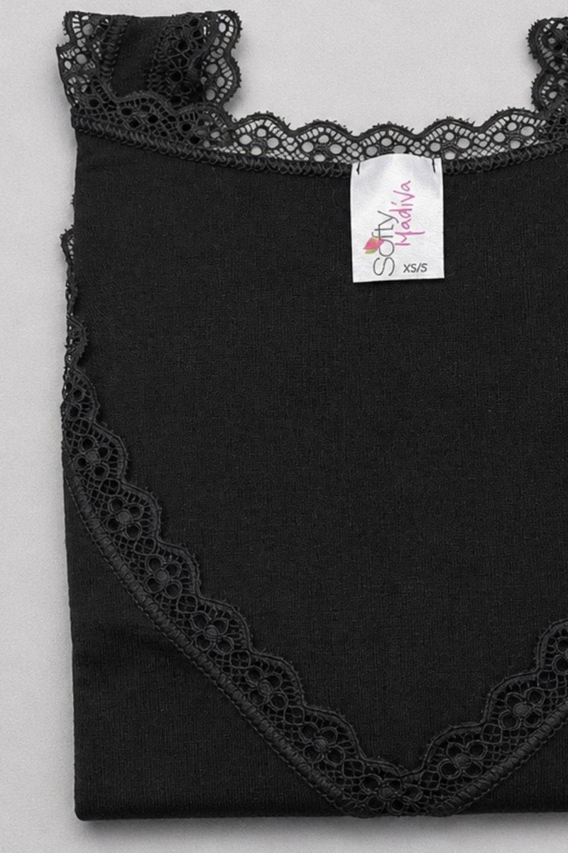 Canotta da donna Aurora in Micromodal - Spalla larga e rifinita con pizzettino elastico- ESCLUSIVA ONLINE