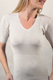 2080 Men's short sleeve - 80% virgin wool and 20% polypropylene