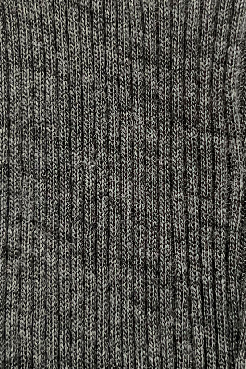 Amelie Top - Ribbed Tubolar Wool Silk