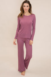 Women's long sleeve top Elodie in Tencel - Round neck and enveloping softness