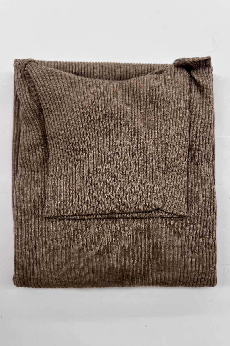 Maglia dolcevita da donna Gisella in modal lana -costina