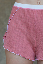 Short da donna LOTO in 100% cotone  filoscozia® wildt - tessuto traforato con morbido elastico
