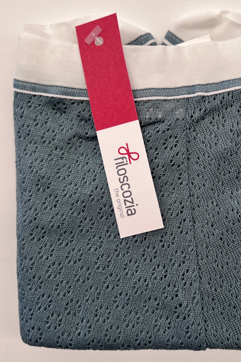 Short da donna LOTO in 100% cotone  filoscozia® wildt - tessuto traforato con morbido elastico