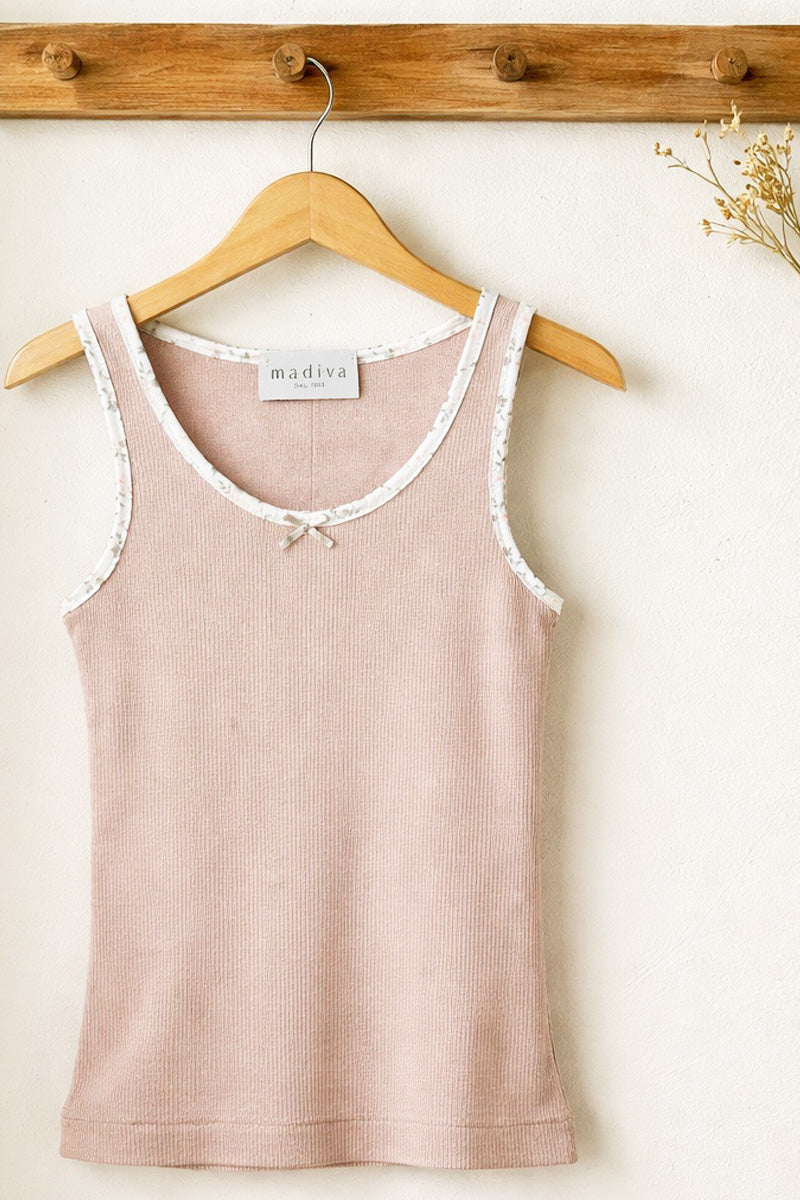 Canotta bambina Matilda in Cotone Filoscozia - Spalla larga e delicata sulla pelle