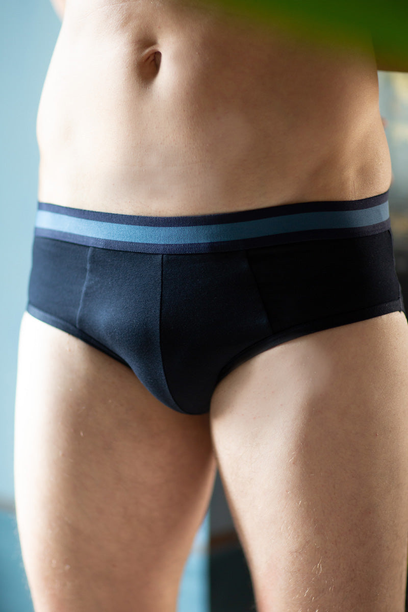 Slip da uomo Miami in cotone - Modello sportivo con elastico per una vestibilità ottimale