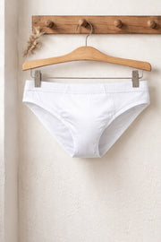 Slip da uomo Nicola in cotone -filo ritorto gasato e mercerizzato - Fianco basso e vestibilità morbida