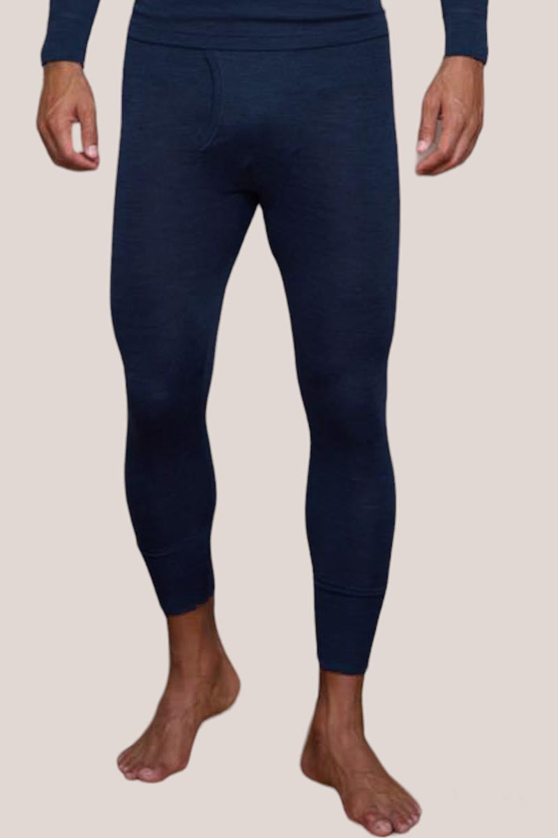 Men's bodysuit Nuoro in merino wool and silk - Great as underpants and very warm