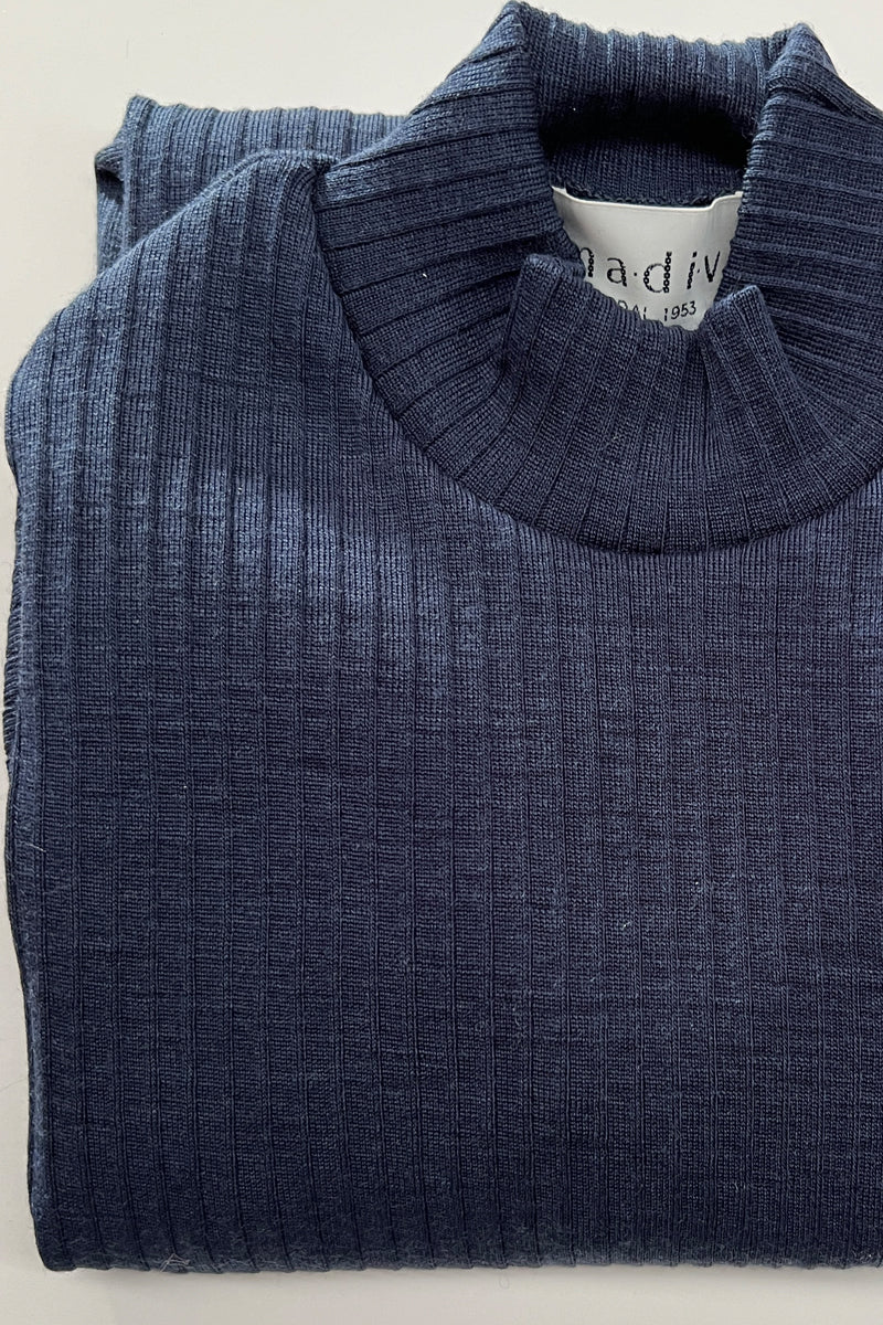 Maglia lupetto bambino Olly in lana seta - Delicata sulla pelle e perfetta da indossare sotto una felpa