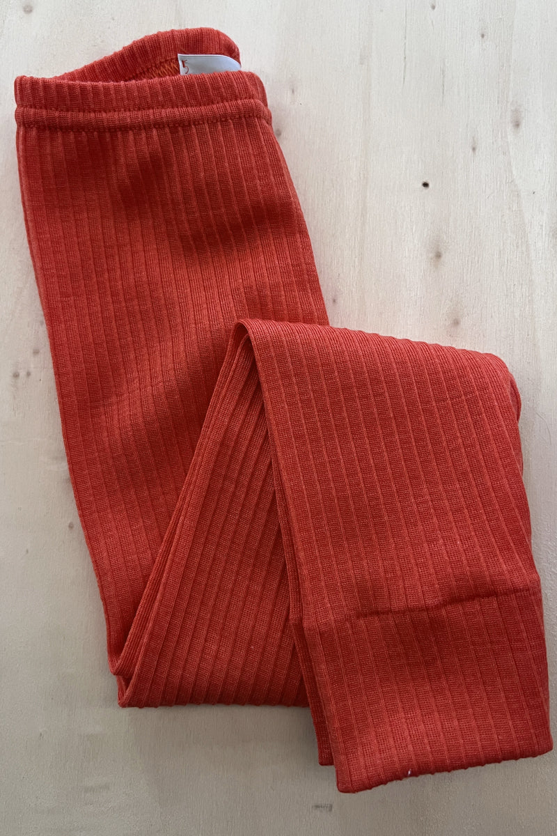 Leggings bambino Olly in lana seta - Morbidi e versatili