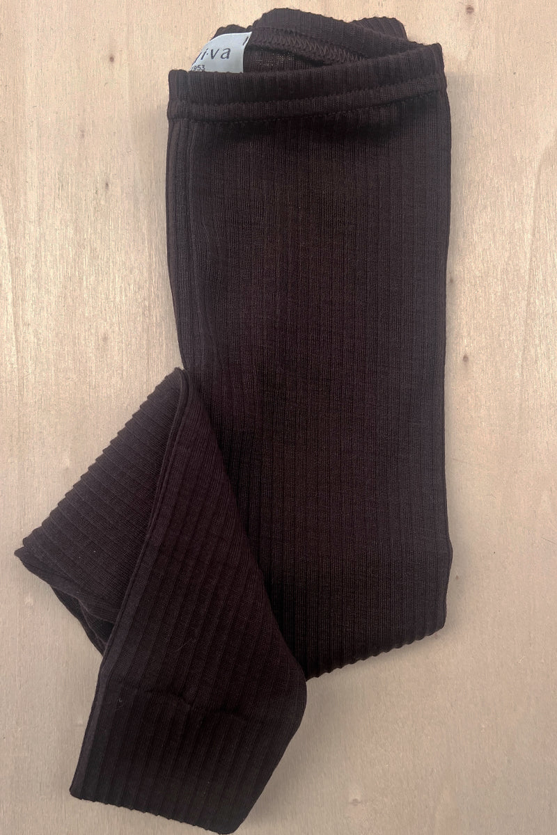 Leggings bambino Olly in lana seta - Morbidi e versatili