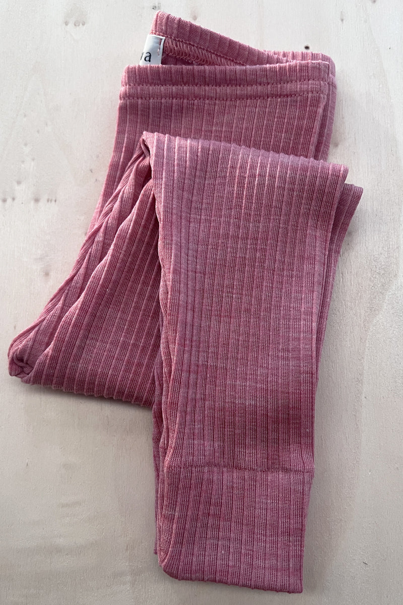 Leggings bambino Olly in lana seta - Morbidi e versatili