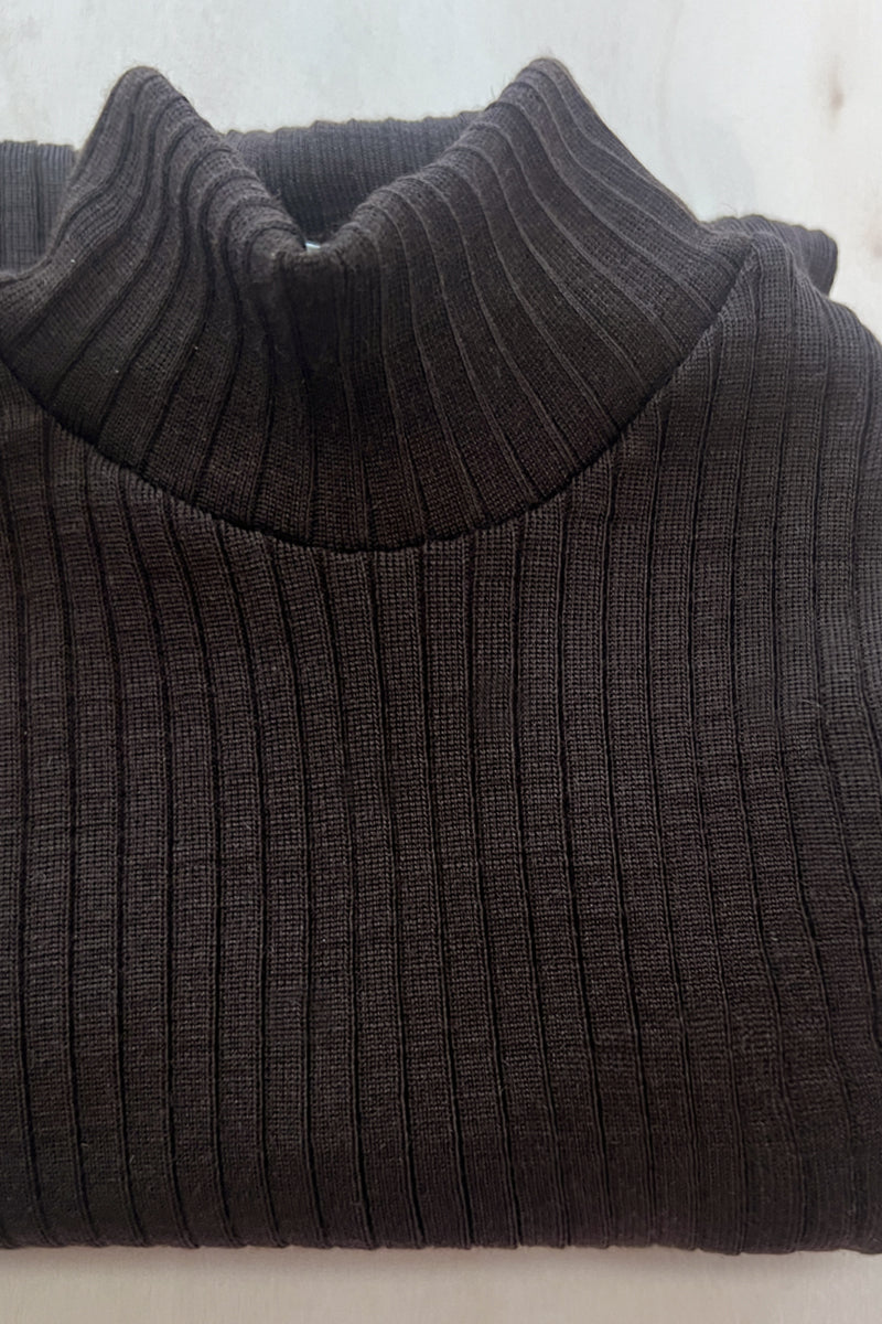 Maglia lupetto bambino Olly in lana seta - Delicata sulla pelle e perfetta da indossare sotto una felpa