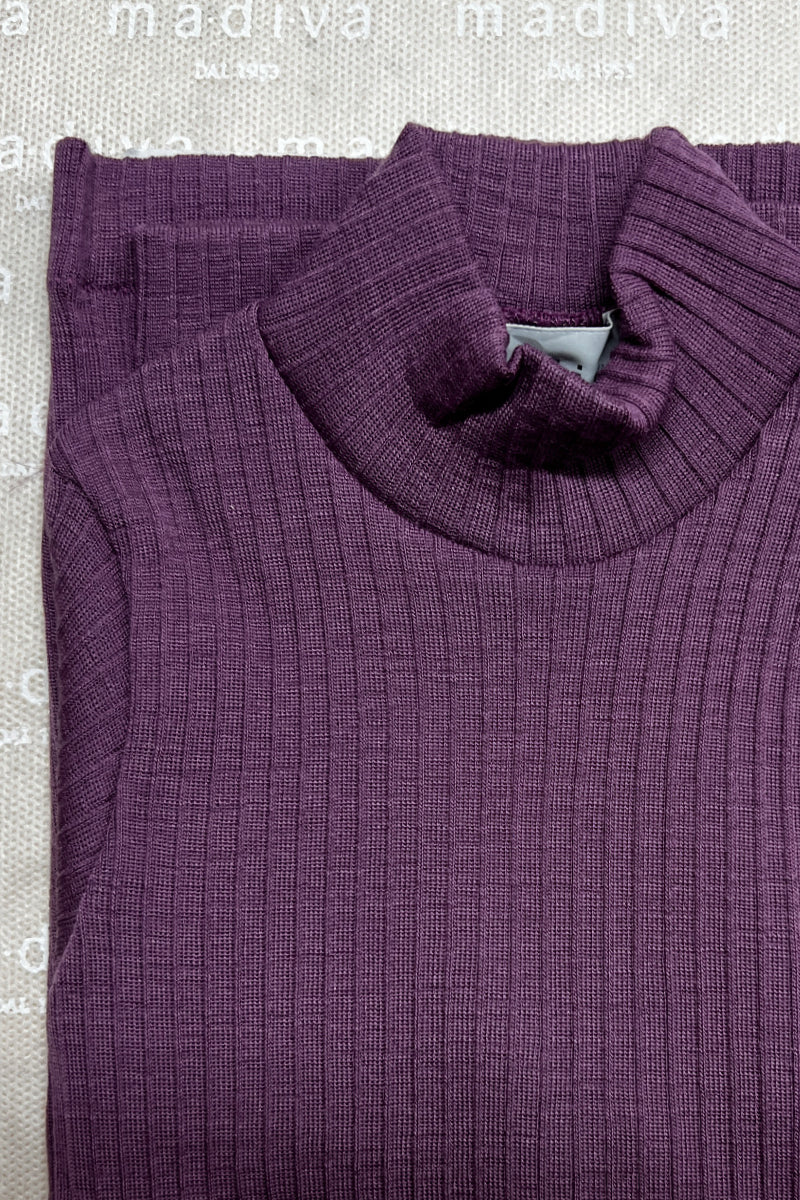 Maglia lupetto bambino Olly in lana seta - Delicata sulla pelle e perfetta da indossare sotto una felpa