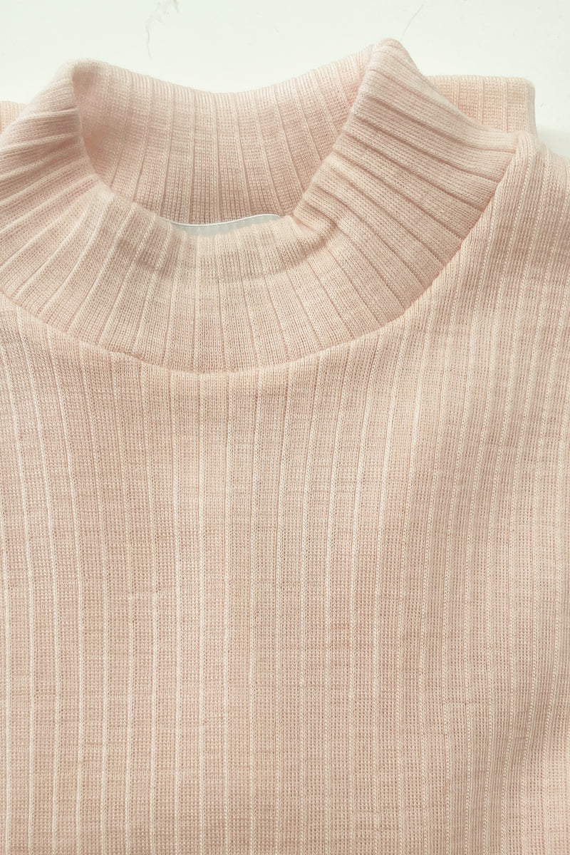 Maglia lupetto bambino Olly in lana seta - Delicata sulla pelle e perfetta da indossare sotto una felpa