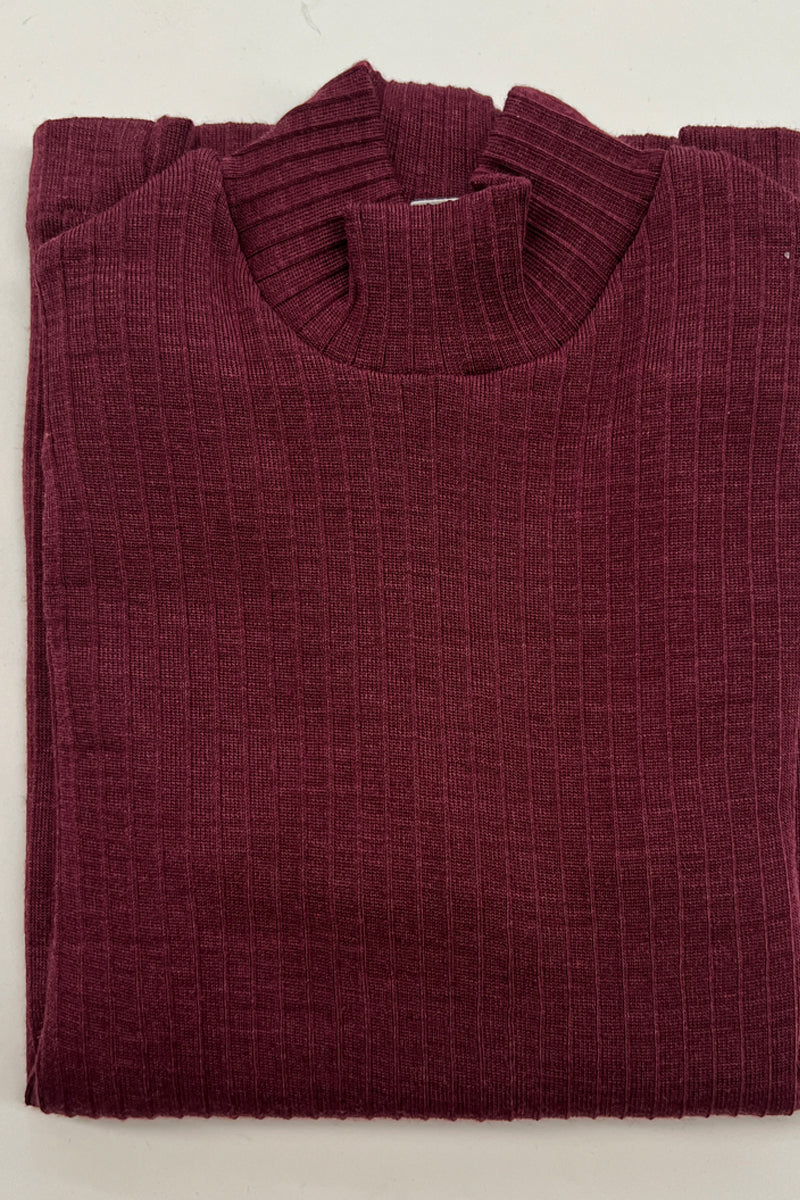Maglia lupetto bambino Olly in lana seta - Delicata sulla pelle e perfetta da indossare sotto una felpa