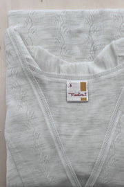 2446 Men's short sleeve -50% virgin wool and 50% polypropylene