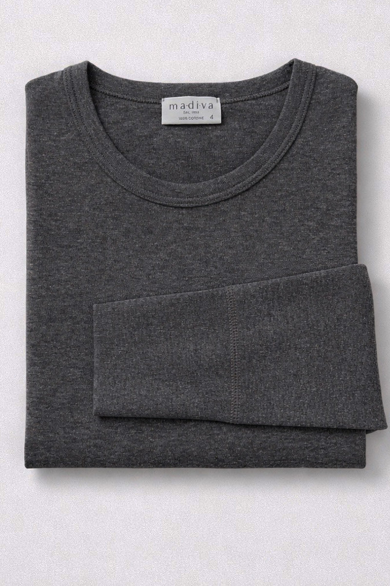 Maglia da uomo Renato in caldo cotone - Manica lunga e girocollo ESCLUSIVA ONLINE