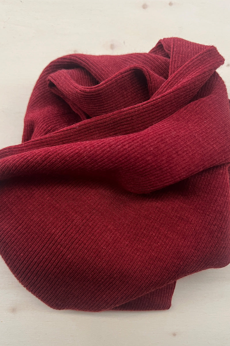 550 04 Sleeveless -Ribbed Tubolar Wool Silk 