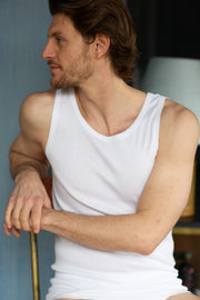 Sergio Sleeveless- 100% Filoscozia® Cotton 