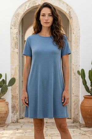 Minidress donna Sweet in Micromodal - Vestibilità morbida e proprietà traspiranti ESCLUSIVA ONLINE