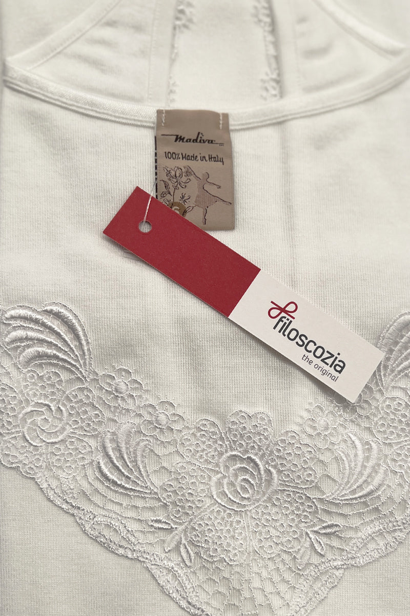 Telma Sleeveless- 100% Filoscozia® Cotton