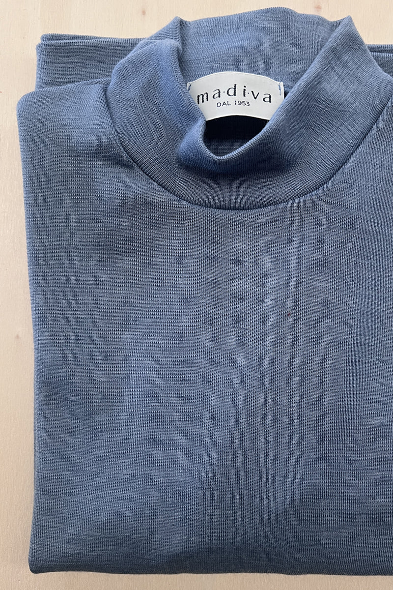 Maglia lupetto da bambino Trottola in lana e seta - Delicato sulla pelle