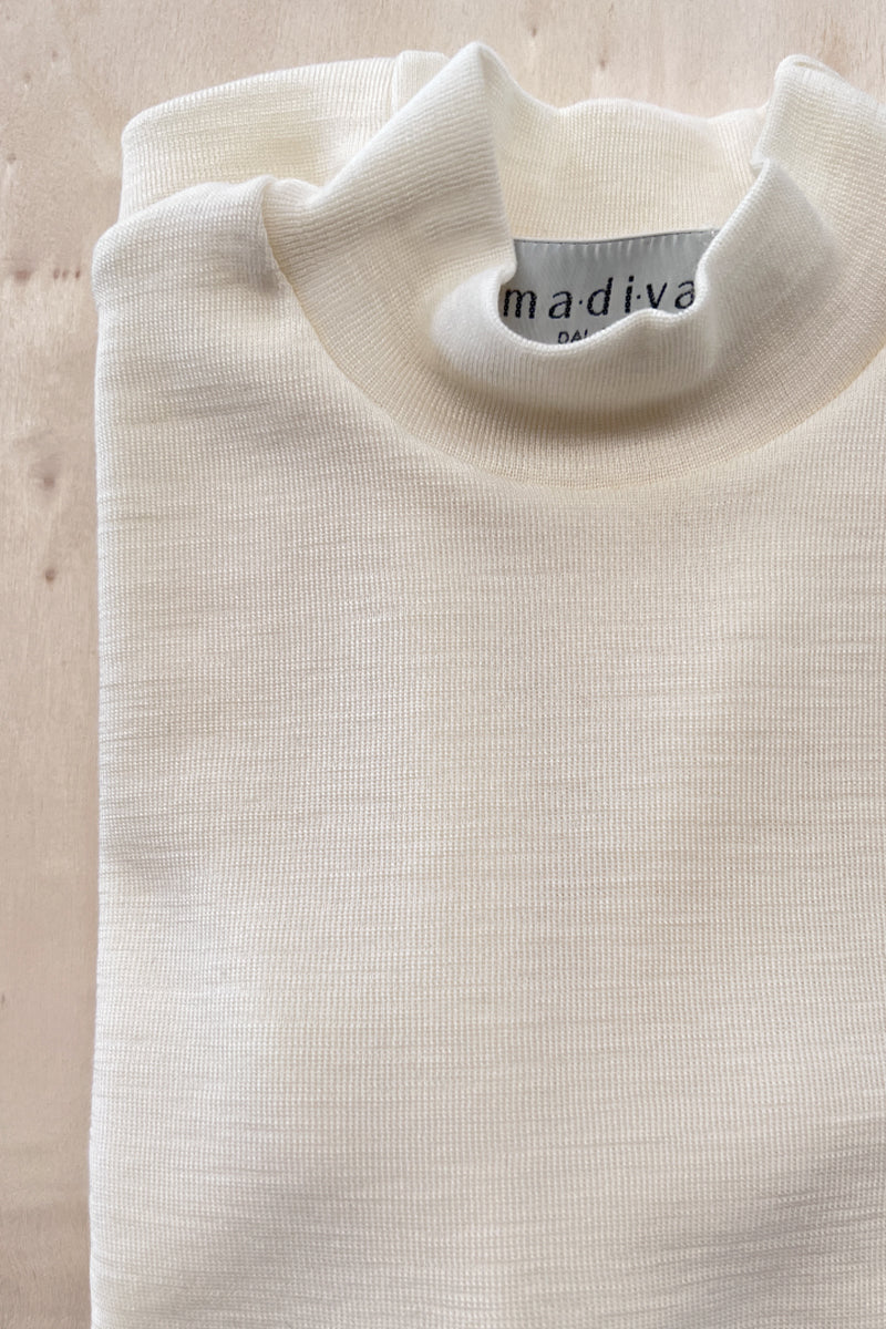 Maglia lupetto da bambino Trottola in lana e seta - Delicato sulla pelle