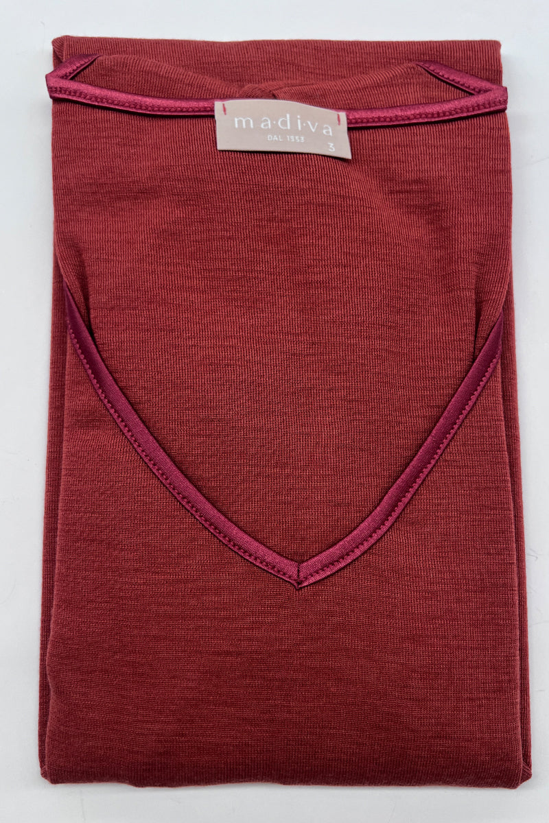 Sara Sleeveless - Tubolar Wool Silk