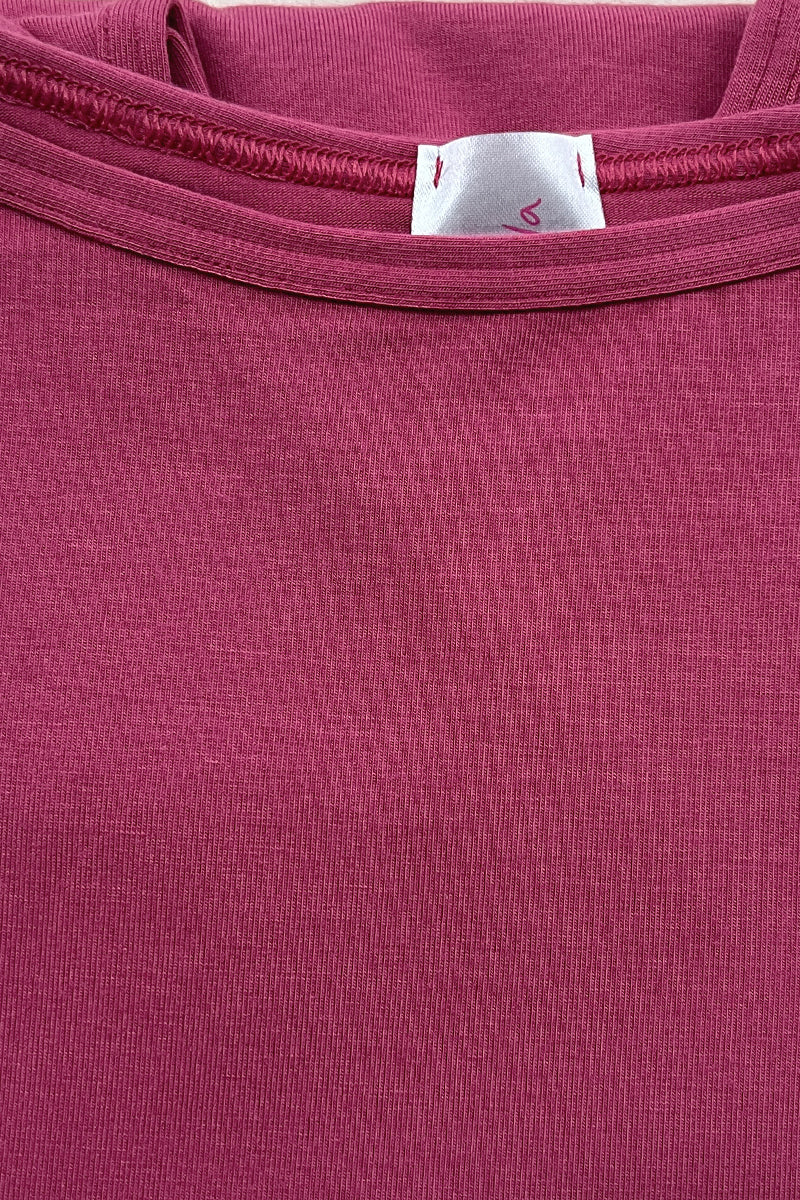 Venere Long Sleeve Roundneck - Bi-elastic micromodal