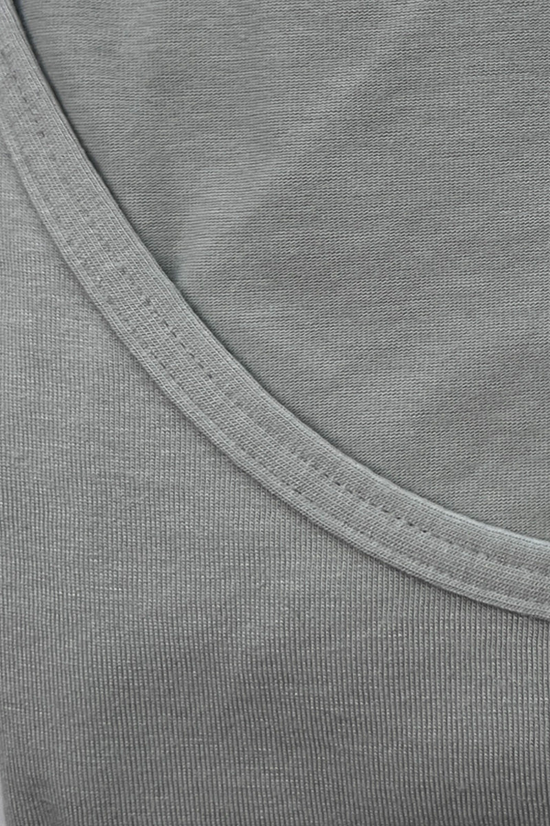 Maglia da donna Venere in Micromodal e Lycra - Manica lunga con collo a t-shirt