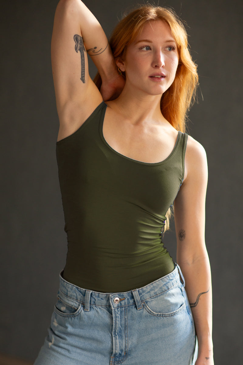 Venere Sleeveless - Bi-elastic Micromodal