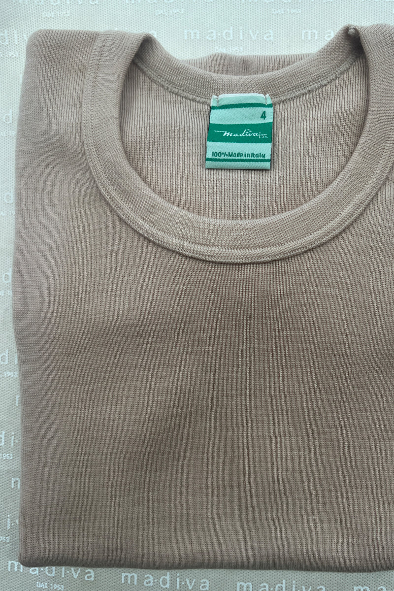 Vesuvio Half Sleeve - 80% virgin wool and 20% heavy tubular polypropylene