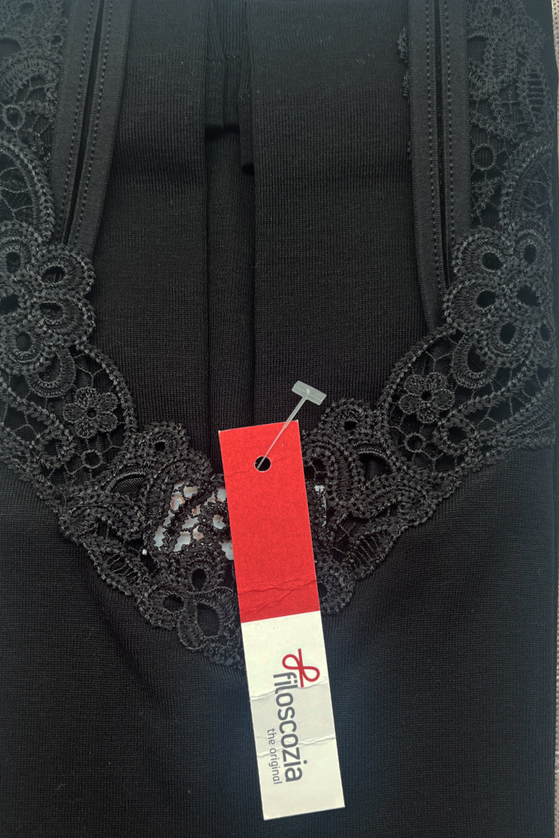 Tonga Sleeveless -100% Filoscozia® Cotton with macramé