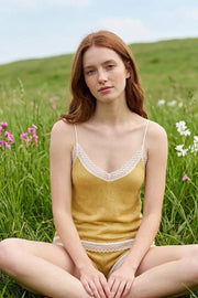 Vivi Camisole Top - 100% Filoscozia® Cotton WIldt