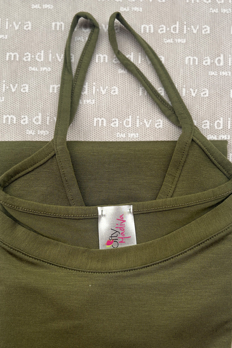 Canotta Spallina donna Zanzibar in Micromodal - Vestibilità morbida e proprietà traspiranti