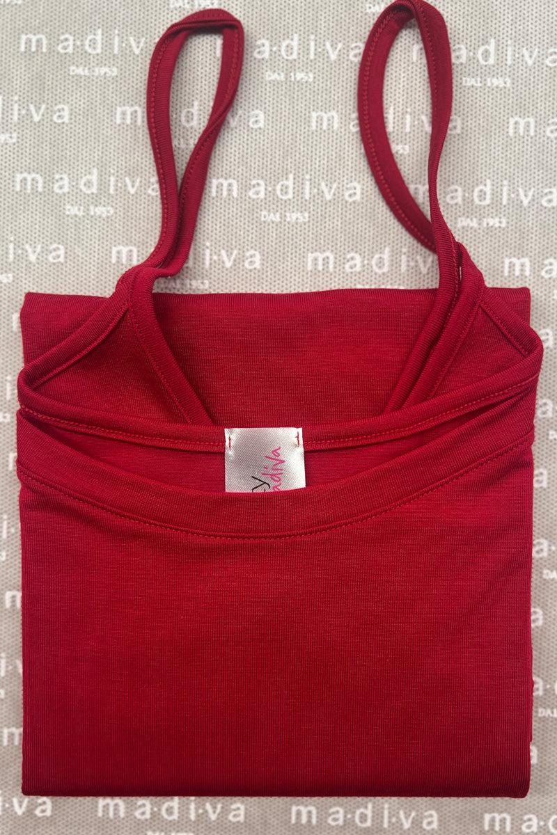 Canotta Spallina donna Zanzibar in Micromodal - Vestibilità morbida e proprietà traspiranti