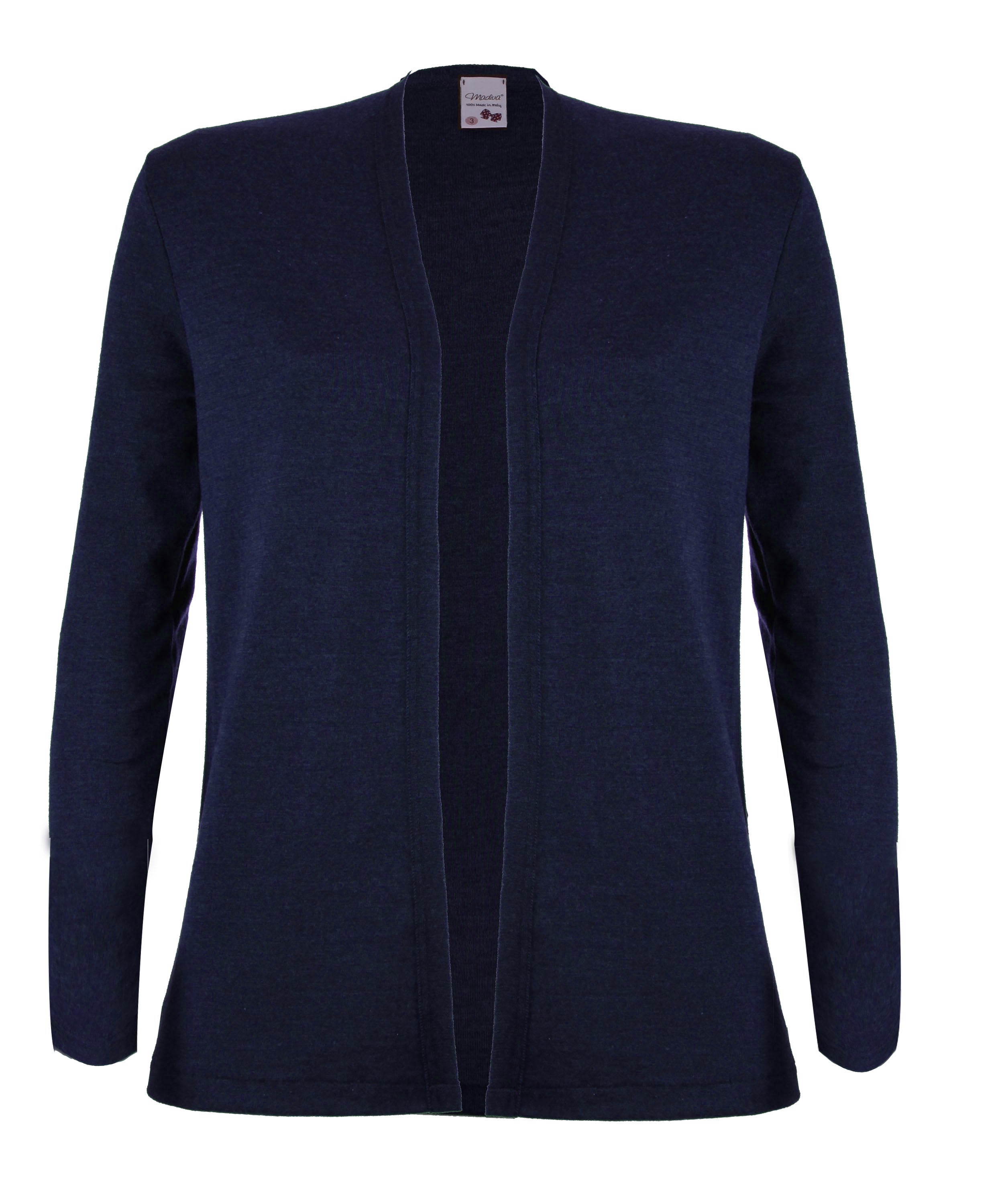 Cardigan da donna Zoe in lana seta - Morbidezza, calore e ottima vestibilità