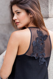 116 01 Plissé Top e Short - 100% Filoscozia® Cotton